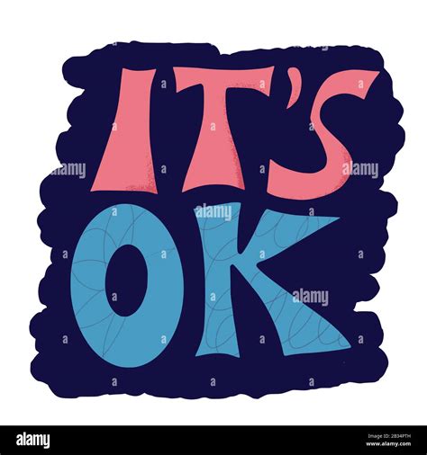 its ok to feel all the feels quote poster template with handwritten lettering greeting card