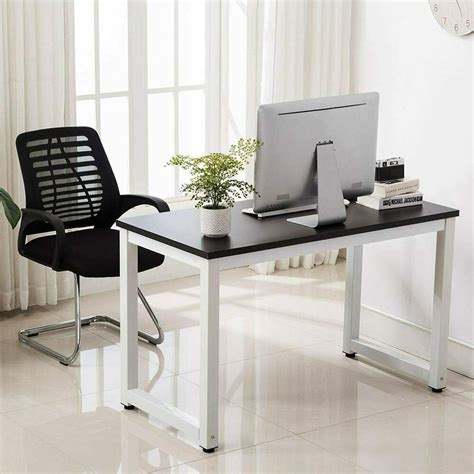 Shop the office desks sale today at catch! 90 73cm Computer Desk White Office Desk Workstation L ...