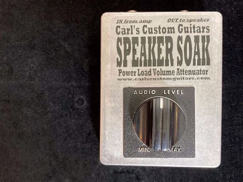 Carls Custom Speaker Soak Power Amp Attenuator Kaufen Auf Ricardo