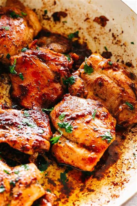 30 best chicken thigh recipes easy chicken thigh dinner ideas. Juicy Stove Top Chicken Thighs - Diethood