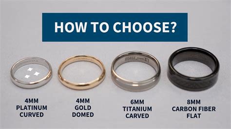 Find the perfect men's wedding band at blue nile. How to Choose a Wedding Ring (Type, Size, Fit, Shape ...