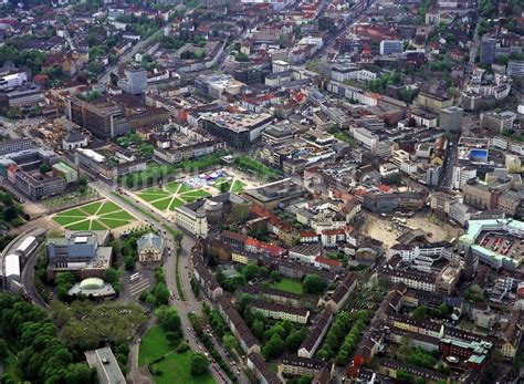 Kassel Aus Der Vogelperspektive Stadtansicht Kassel Im Bundesland Hessen