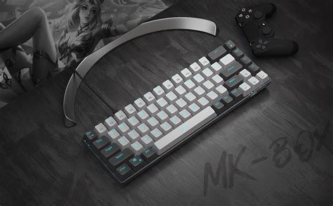 Portable 60 Mechanical Gaming Keyboard Magegee Mk Box Led Backlit