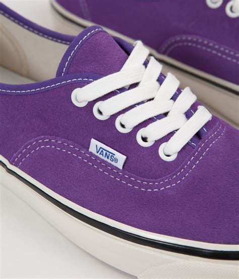 Vans Authentic 44 Dx Anaheim Factory Suede Shoes Og Bright Purple
