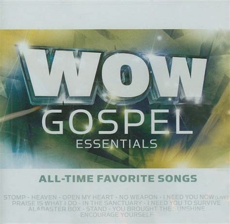 Wow Gospel Essentials All Time Favorite Songs Amazonfr Cd Et Vinyles