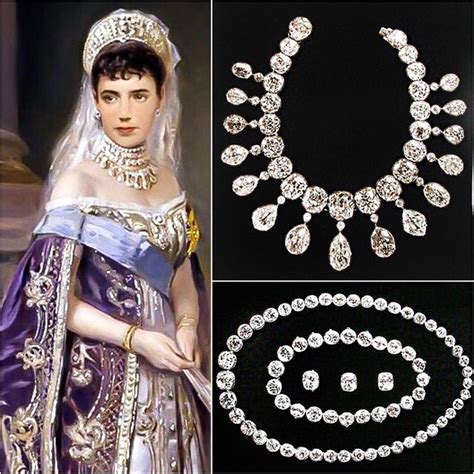 The Two Diamonds Necklaces Of The Empress Maria Feodorovna These Two