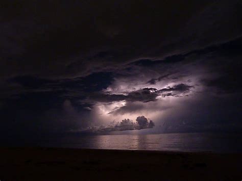 Delray Beach Lightning From A Thunderstorm Off Delray Beac Flickr