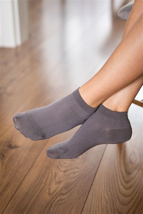 Barefoot Socks Low Cut Grey Be Lenka