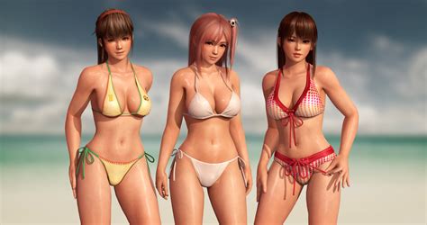 Papel De Parede 3d Mulheres Render Doa Bikini Videogames 3840x2034 Jja 1393143