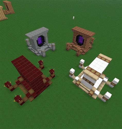 Feb 18, 2020 · before we get into the two ways one might build a nether portal, let us cover what precisely a nether portal looks like. More Portal Designs! | Minecraft designs, Minecraft ...