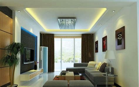 Living room interior minimalist style, 3d render. Innovative 3d Ceiling Living Room False Ceiling Designs ...