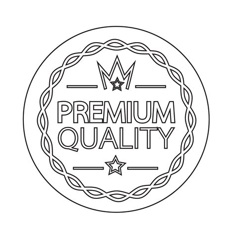 Premium Quality Badge Icon 568071 Vector Art At Vecteezy