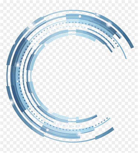 Technology Circle Technology Circle Vector Png Transparent Png