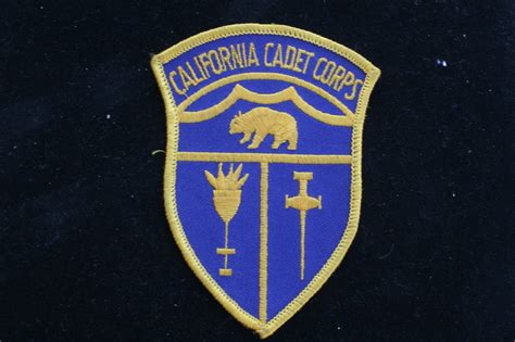 Us Military California Cadet Corps Logo Patch Cacc Essayons High School