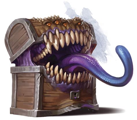 Mimics In Dungeons And Dragons Old School Role Playing