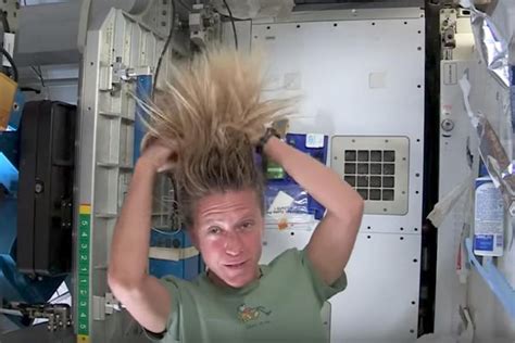 Clean Cut Astronaut Shows How She Washes Her Hair In Space Deseret News