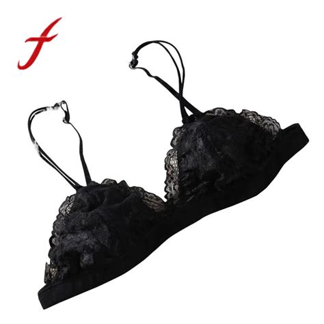 Buy Feitong Sexy Women Crop Tops Floral Sheer Lace Bralette Bra Hot Lingerie