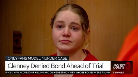 onlyfans model murder case courtney clenney denied bond court tv video