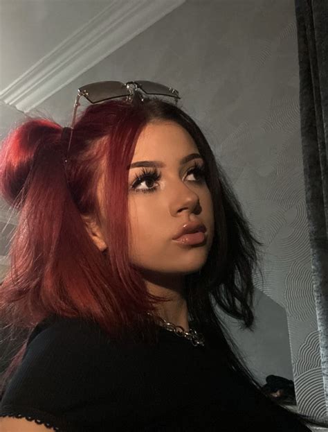 Red Black Hair Split Dye Hair Sunglasses Girl Dyed Hair In 2021 Red Hair Inspo Split Dyed
