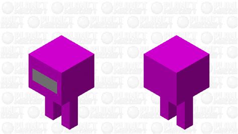 Pink Among Us Character Minecraft Mob Skin