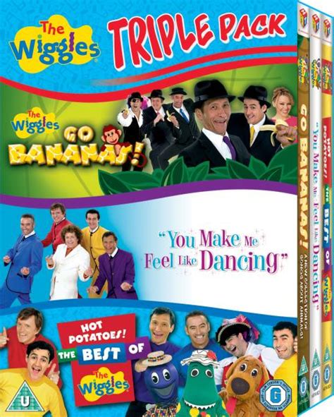 The Wiggles Triple Pack Go Bananas You Make Me Feel Like Dancing