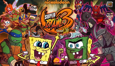 Nickelodeon Super Brawl 3 Animation Riset