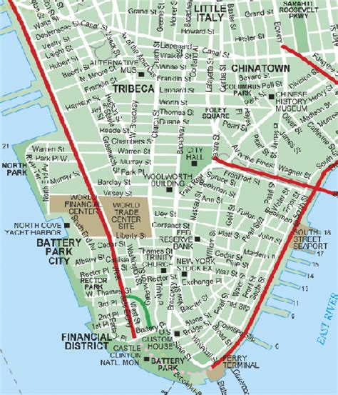 Maps Of Lower Manhattan Downtown Manhattan The Best Porn Website