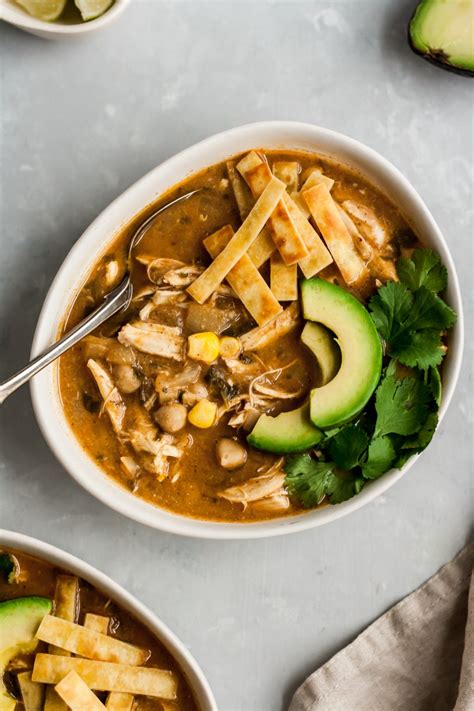 Healthy White Chicken Chili Ambitious Kitchen