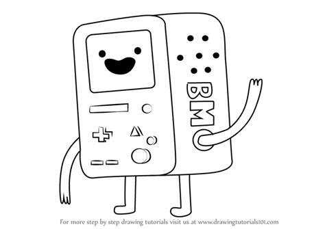Bmo Coloring Pages