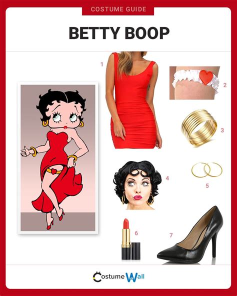 Dress Like Betty Boop Betty Boop Halloween Costume Betty Boop Costume Betty Boop