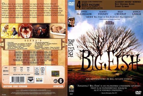 Big Fish 2003 Movie Poster And Dvd Cover Art