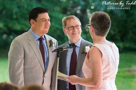 Same Sex Wedding Outdoor Ceremony Pictures By Todd Photography