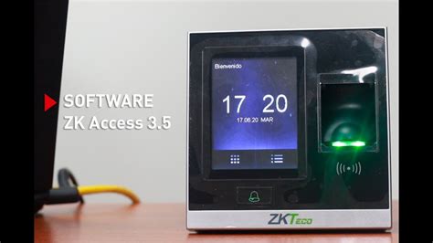 Zk Access 35 Configuración E Instalación Del Software Youtube