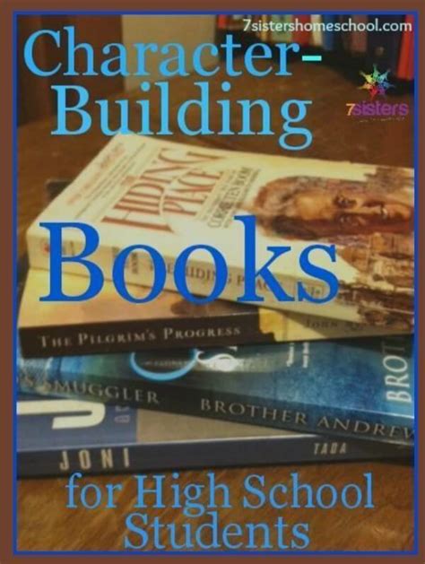 Character Building Books For High School Students High School