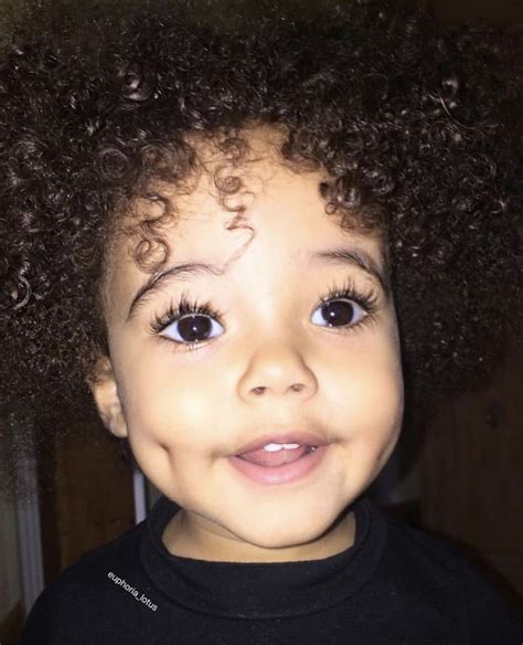 Beautiful Baby Girl With Perfect Little Natural Curly Hair Follow 🔸