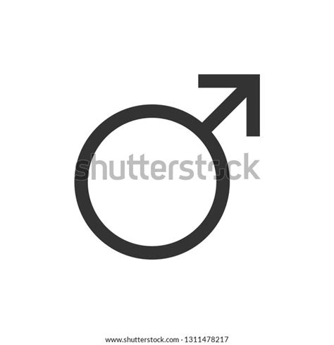 Male Icon Sex Illustration Simple Vector Stock Vector Royalty Free 1311478217 Shutterstock