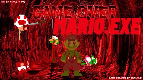 Scariest Mario Game Ever Marioexe Gameplay With Ending Youtube