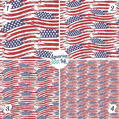 Patriotic Vinyl 4th Of July Distressed American Flag Etsy Patterned