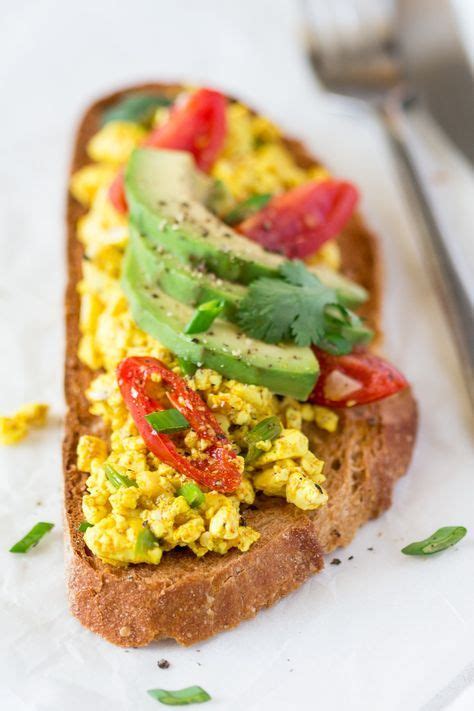 Spicy Tofu Scramble Is A Quick Delicious And Nutritious Vegan And