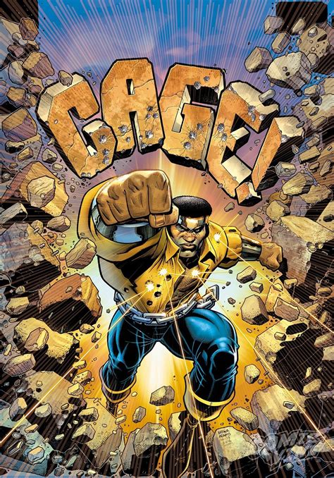 No Caption Provided Luke Cage Marvel Marvel Comics Art Luke Cage
