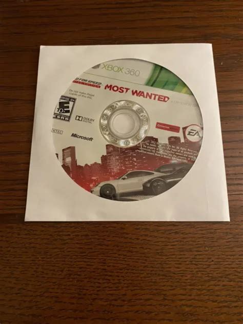 NEED FOR SPEED Most Wanted Limited Edition Microsoft Xbox Disc Only PicClick