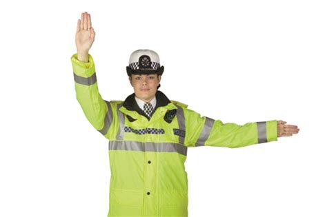 traffic officer hand signals