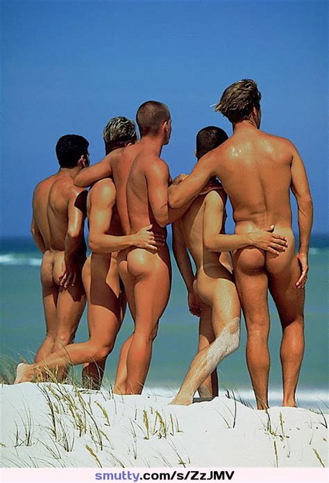 Hot Gay Men Outdoors Sexy Butt Ass Beach Public