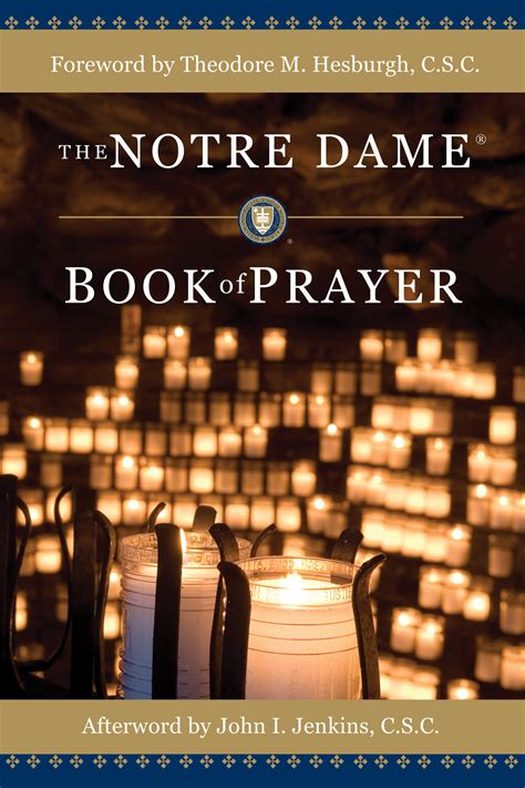 the notre dame book of prayer prayers of university of notre dame ave maria press