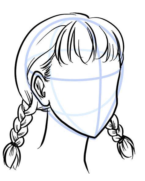Trendy Braids Drawing Plaits Ideas How To Draw Hair Drawing Tutorial