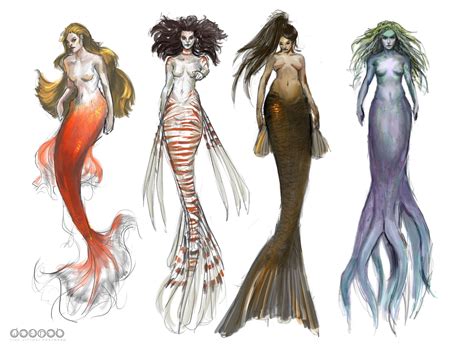 Image Result For Mermaid Character Design Character Design Little