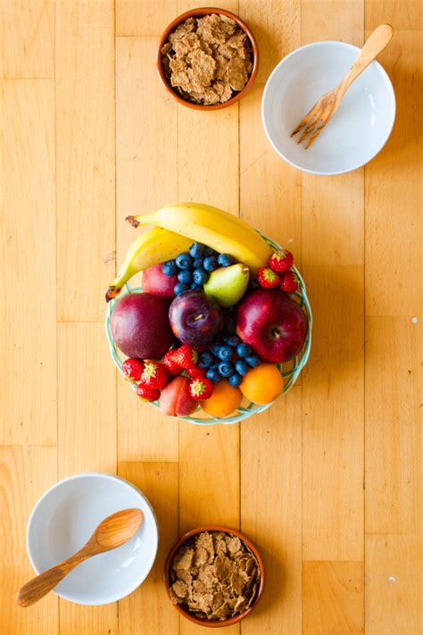 Premium Photo Bowl Of Fresh Fruit With Banana Apple Strawberries