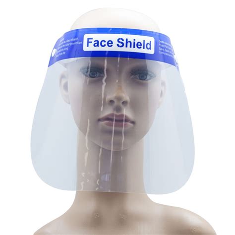 Unisex Plastic Face Shield Adult Face Shield Saliva Dust Fog Face