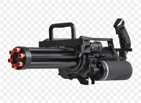 Minigun Airsoft Guns Gatling Gun Weapon Firearm Png 800x600px