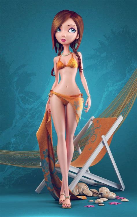 24 beautiful 3d character designs and illustrations cartoon character design character design